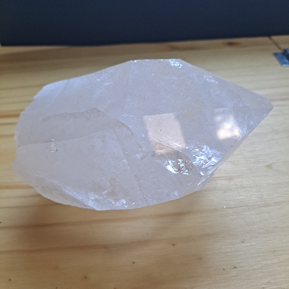 Double Point Extra Large Quartz Crystal - Picture 5 of 8